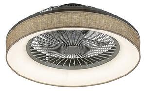 Rabalux 5420 Benicio LED Stropní svítidlo s ovladačem | Variabilní | Stmívatelné | 35W | Bílá | Šedá - r-5420