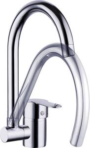 Laveo Lila, kuchyňská baterie stojící h-289, chromová, LAV-BLD_06LD