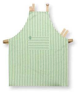 Pip Studio Apron Stripes kuchyňská zástěra - světle zelená