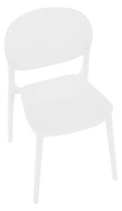 Zahradní židle Fredd (bílá). Vlastní profesionální přeprava až k Vám domů 1016299
