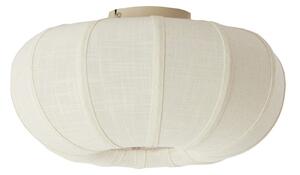 Krémové stropní svítidlo s textilním stínidlem ø 40 cm Zosia – Light & Living