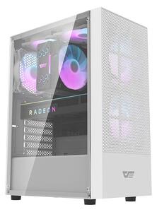 Počítačová skříň Darkflash A290 + 3 ventilátory (bílá)
