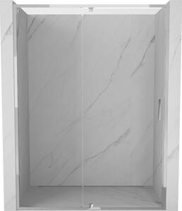 Mexen Exo, 1-křídlé dveře do otvoru 135x200 cm, 6mm čiré sklo, chromový profil, 819-135-000-01-00