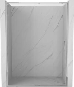 Mexen Exo, posuvné dveře do otvoru 130x200 cm, 6mm čiré sklo, chromový profil, 8151-130-000-01-00