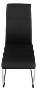 Jídelní židle Valentina (černá). 1016405