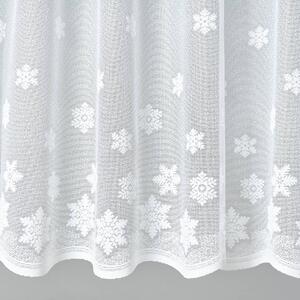 Žakárová záclona na míru - metráž, výška 40 cm (A3450)
