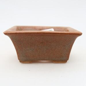 E-bonsai Keramická bonsai miska 8,5 x 6 x 4 cm hnědá