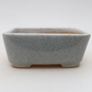 E-bonsai Keramická bonsai miska 10,5 x 8,5 x 4 cm šedá