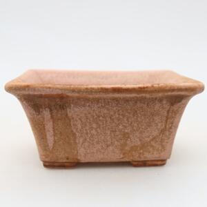 E-bonsai Keramická bonsai miska 8,5 x 6 x 4 cm růžová