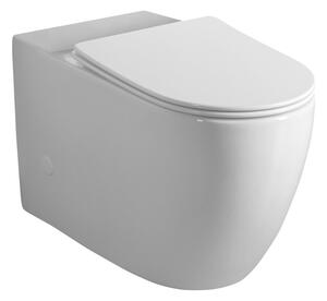 Sapho Sapho, INFINITY RIMLESS mísa pro kombi WC, spodní/zadní odpad, bílá, PC105-111