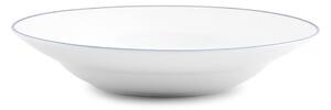 Bílý hluboký porcelánový talíř ø 23 cm Basic White – BonBistro