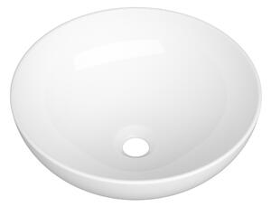 Gamma Dori, umyvadlo na desku 405x405x145 mm, bílá lesklá, GMA-UC-DORI