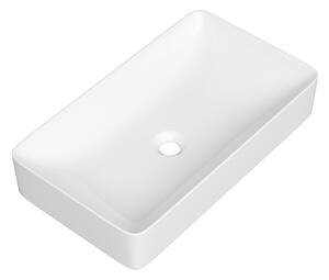 Gamma Sawa, umyvadlo na desku 620x355x115 mm, bílá lesklá, GMA-UC-SAWA