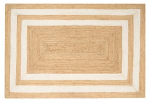Jutový koberec 200 x 300 cm béžový GEMEREK