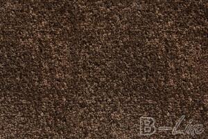 Metrážový koberec Betap Dynasty 97 šíře 4m tmavě hnědá