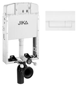 Jika WC modul pro zazdění s bílým ovládacím tlačítkem