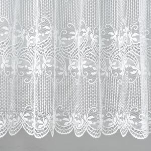 Hrubá žakárová záclona na míru - metráž, výška 90 cm (A3636)