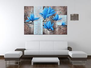 Gario Obraz na plátně Nádherná modrá magnolie Velikost: 30 x 20 cm