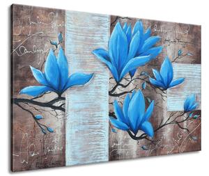 Gario Obraz na plátně Nádherná modrá magnolie Velikost: 30 x 30 cm