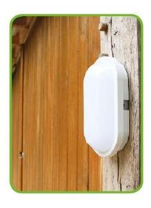 ACA Lighting LED přisazené svítidlo DORA 10W/230V/3000K/900Lm/110°/IP65/IK08, oválné černé