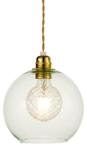 ACA DECOR Závěsné svítidlo PYTHIA max. 40W/E27/230V/IP20, průměr 20 cm, mentolová