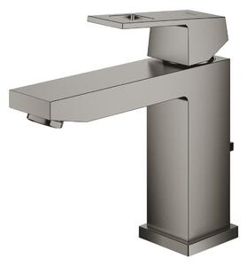 Umyvadlová baterie GROHE Eurocube s výpustí kartáčovaný Hard Graphite 23445AL0