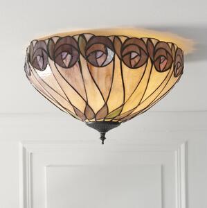 Endon 112188 - Stropní svítidlo Tiffany HUTCHINSON 2xE27/60W/230V pr. 40 cm