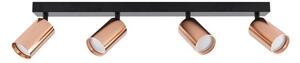 Immax NEO 08303L - Bodové svítidlo PUNTO 4xGU10/9W/230V rose gold