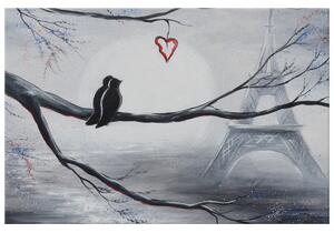 Gario Obraz na plátně Ptačí romantika v Paříži Velikost: 90 x 60 cm