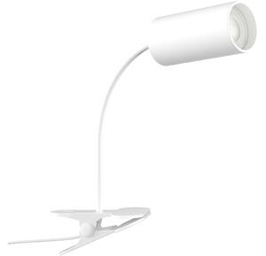 Immax NEO 08294L - Flexibilní lampa s klipem PUNTO 1xGU10/9W/230V bílá