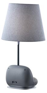 Immax 09109L - LED Stm stolní lampa s bez nabíjením Qi SOFA LED/6W/230V šedá