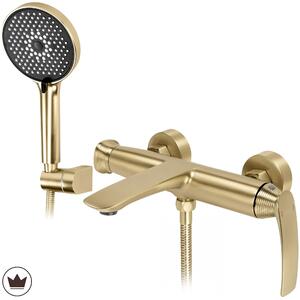 Koupelnová baterie PREMIUM REA Como Brush Gold