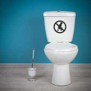 Samolepka na WC - Zákaz