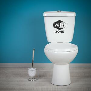 Samolepka na WC - WiFi zóna