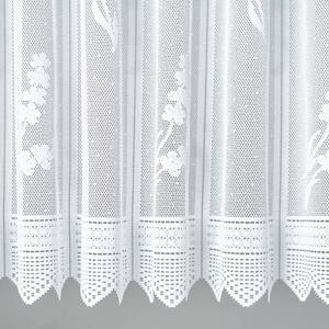 Žakárová záclona na míru - metráž, výška 40 cm (A3706)