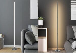SOLIGHT LED Smart stojací lampa Rainbow, Wifi, RGB+CCT, 140cm, dálkové ovládání