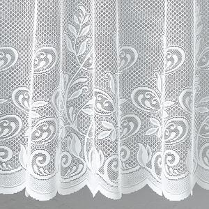 Hrubá žakárová záclona na míru - metráž, výška 110 cm (A3837)