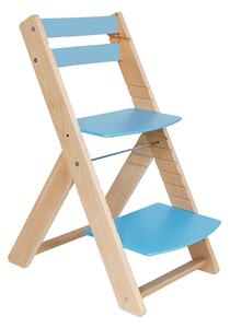 Wood Partner Rostoucí židle Vendy Barva: lak/modrá