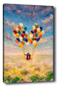 Wallity Obraz na plátně Fly together 50x70 cm