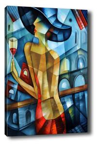 Wallity Obraz na plátně Cubism lady 50x70 cm