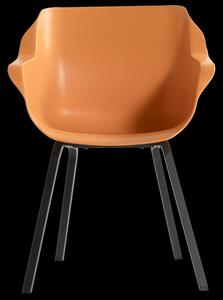 Sophie Element Zahradní Jídelní Židle s područkami - indian orange