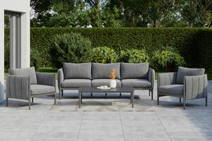 TERASOVÁ SEDACÍ SOUPRAVA 4dílné, kov, textil Ambia Garden - Online Only zahradní nábytek, Online Only