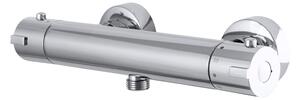 Gamma Termo, termostatická sprchová baterie se spodním 1/2" připojením sprchy, chromová, GMA-BTO-CH