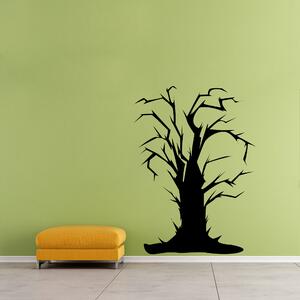 Samolepka na zeď - Halloweenský strom 3 (43x60 cm)