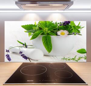 Panel do kuchyně Hmoždíř a bylinky pl-pksh-120x60-f-55313221