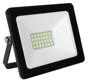 ACA Lighting LED venkovní reflektor Q 20W/12-24V DC/6000K/1760Lm/110°/IP66, černý