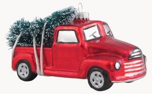 Ručně malovaná vánoční ozdoba Vintage Pick-up Truck