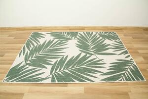 Šňůrkový oboustranný koberec Brussels 205720/10520 zelený