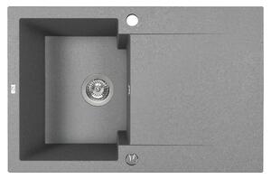 Kuchinox Chichi - granite sink - 1-komorový drez s odkvapom, LAV-SBH_511Y