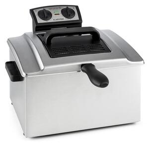 Klarstein Quickpro XXL 3000, 3000 W, 5L, fritéza z nerezové oceli, 1,5 kg, časovač